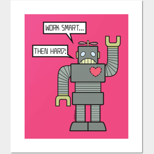 Worker Bot Posters and Art